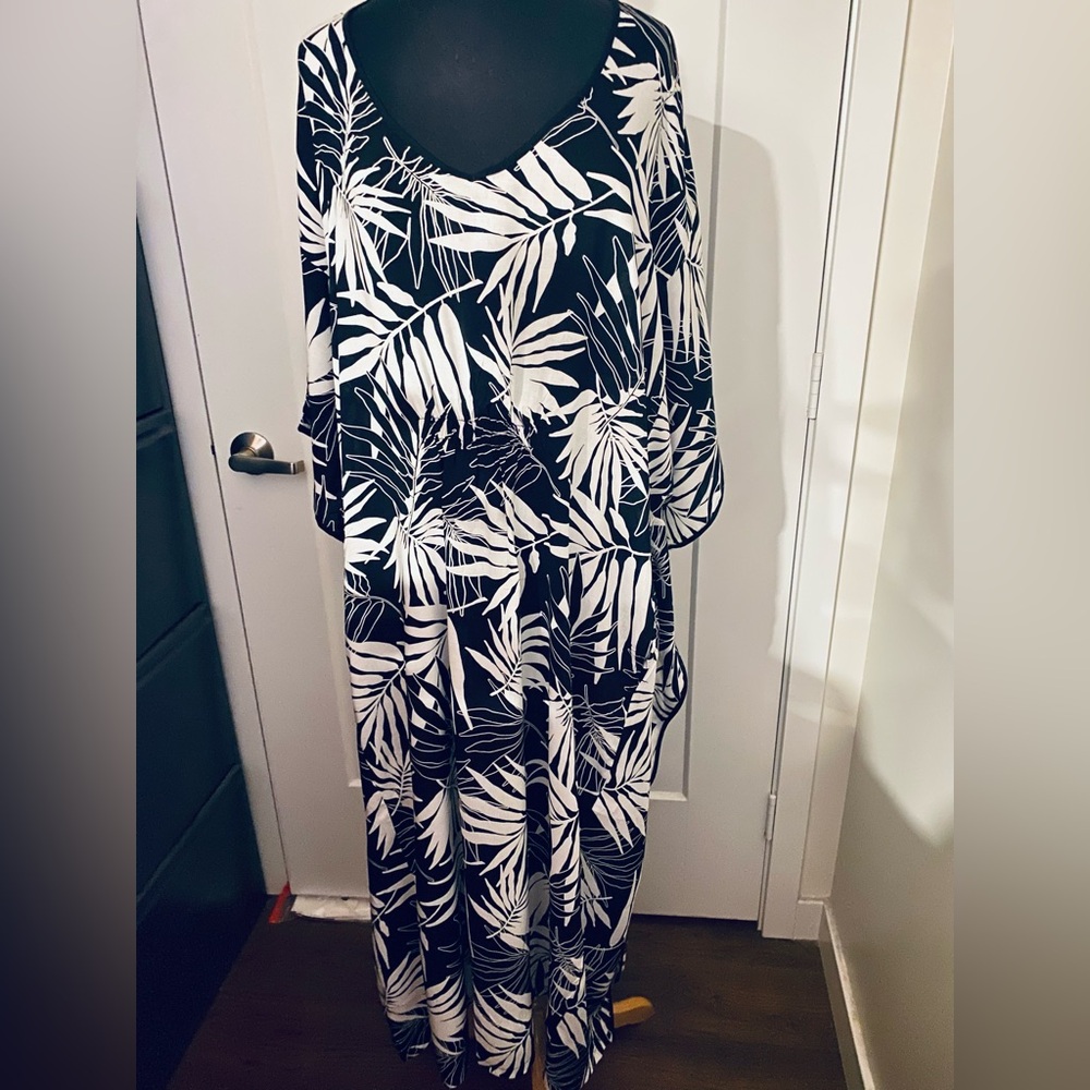 Hawaian Print Caftan